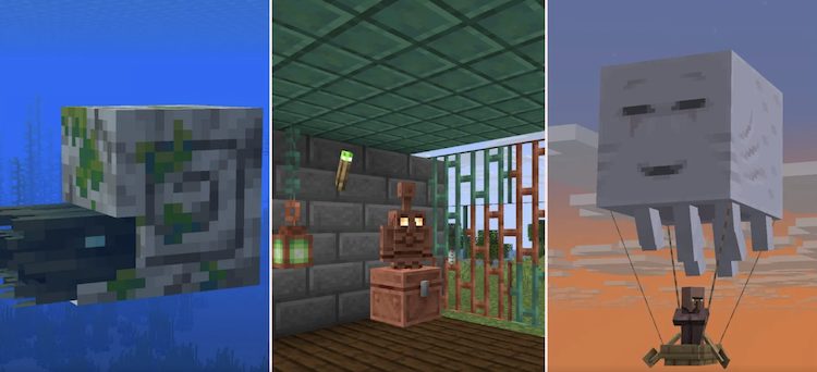 گیم دراپهای ماینکرفت خیلی بهتر از بهروزرسانیهای معمولی و حجیم قبلی است.