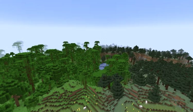 بلوک پادزول را میتوان در بایومهای جنگلی ماینکرفت پیدا کرد.