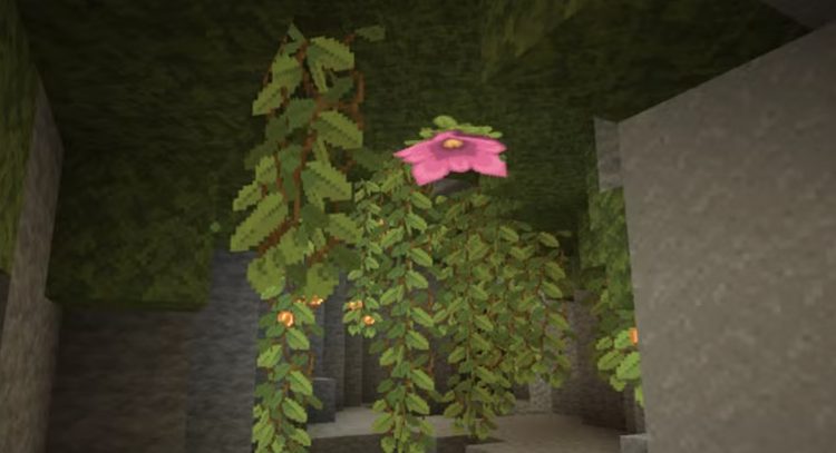 گل اسپور بلاسمز در بازی ماینکرفت