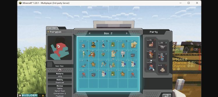 تغییرات رابط کاربری چندین بهبود کیفیت را برای Cobblemon ماینکرفت به ارمغان میآورد.