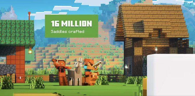 تعداد زینهای ساخته شده در بازی ماینکرفت