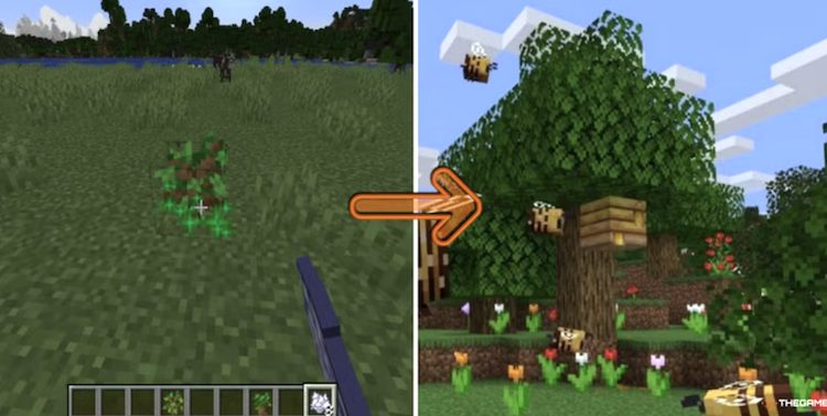 شما در بازی ماینکرفت میتوانید خودتان دست به کار شده و کندوی زنبور درست کنید.