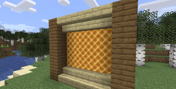 شان عسل در بازی ماینکرفت