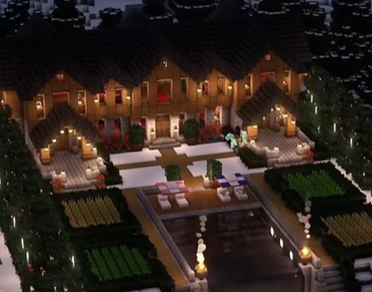 در این کاخ ماینکرفت همه چیز در سر جای خود قرار دارد!