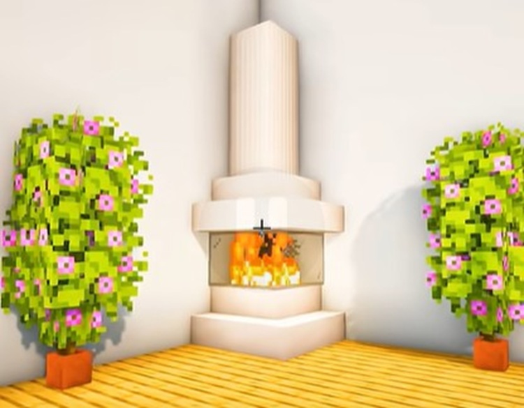 شما میتوانید با ساخت این شومینه فضای داخلی خانه خود در ماینکرفت را به طور کلی متحول کنید!