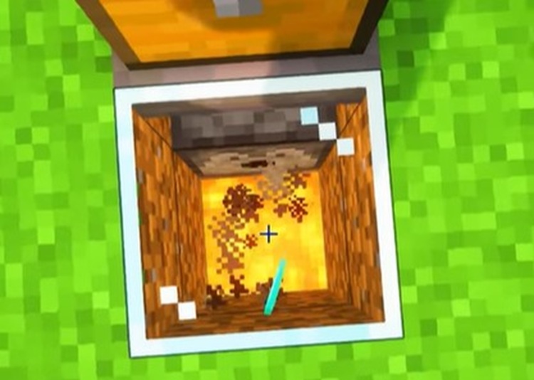 در ماینکرفت هم شما باید که زبالههای خود را بسوزانید!