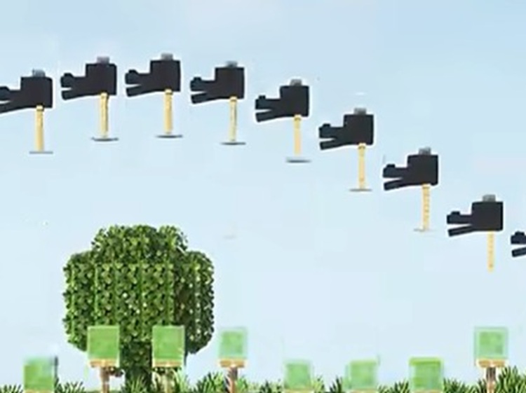 این یکی از بامزهترین سازههای ساخته شده در ماینکرفت است!