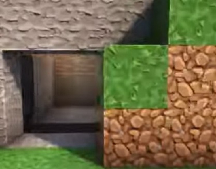 با ساخت این درب خانه شما عملا با طبیعت ماینکرفت ترکیب میشود!