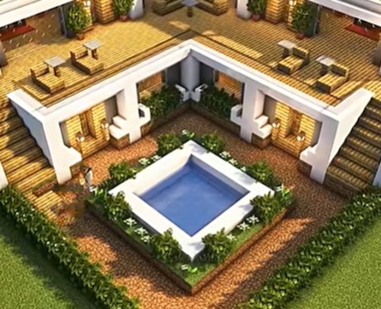 ظاهر و باطن این خانه ماینکرفت زیبا و بینظیر است!