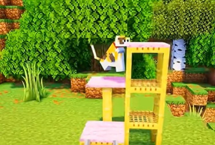 این یکی از بهترین و زیباترین روشهای دفاعی در ماینکرفت است!