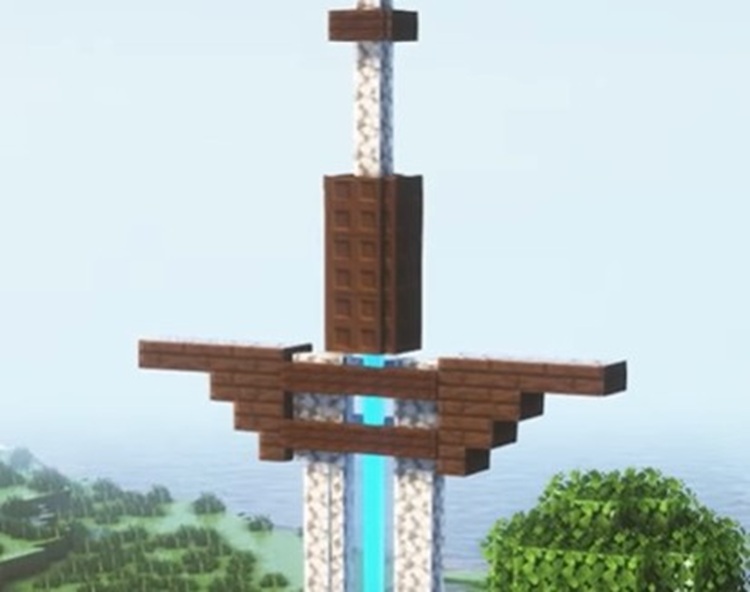 این مجسمه زیبا میتواند داستانهای زیادی در دنیای ماینکرفت شما تعریف کند