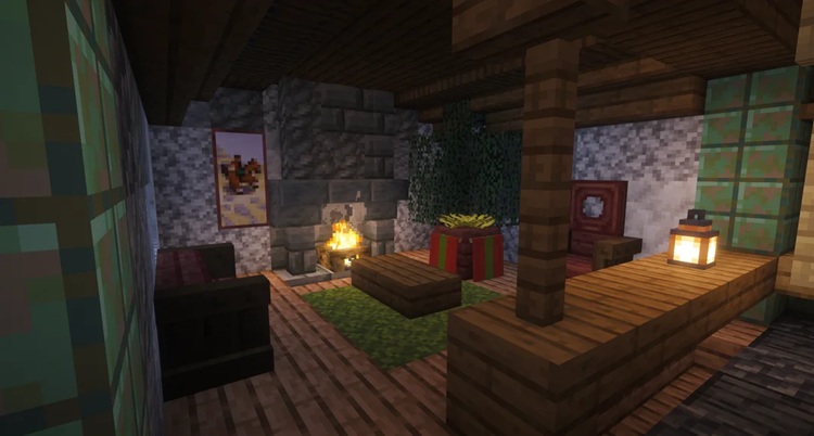 سازنده بخش داخلی این خانه را هم به بهترین شکل ممکن طراحی کردهاست!