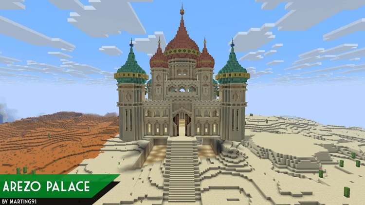 ساخت قلعه‌های هوایی در ماینکرفت یکی از دشوارترین کارهاست!