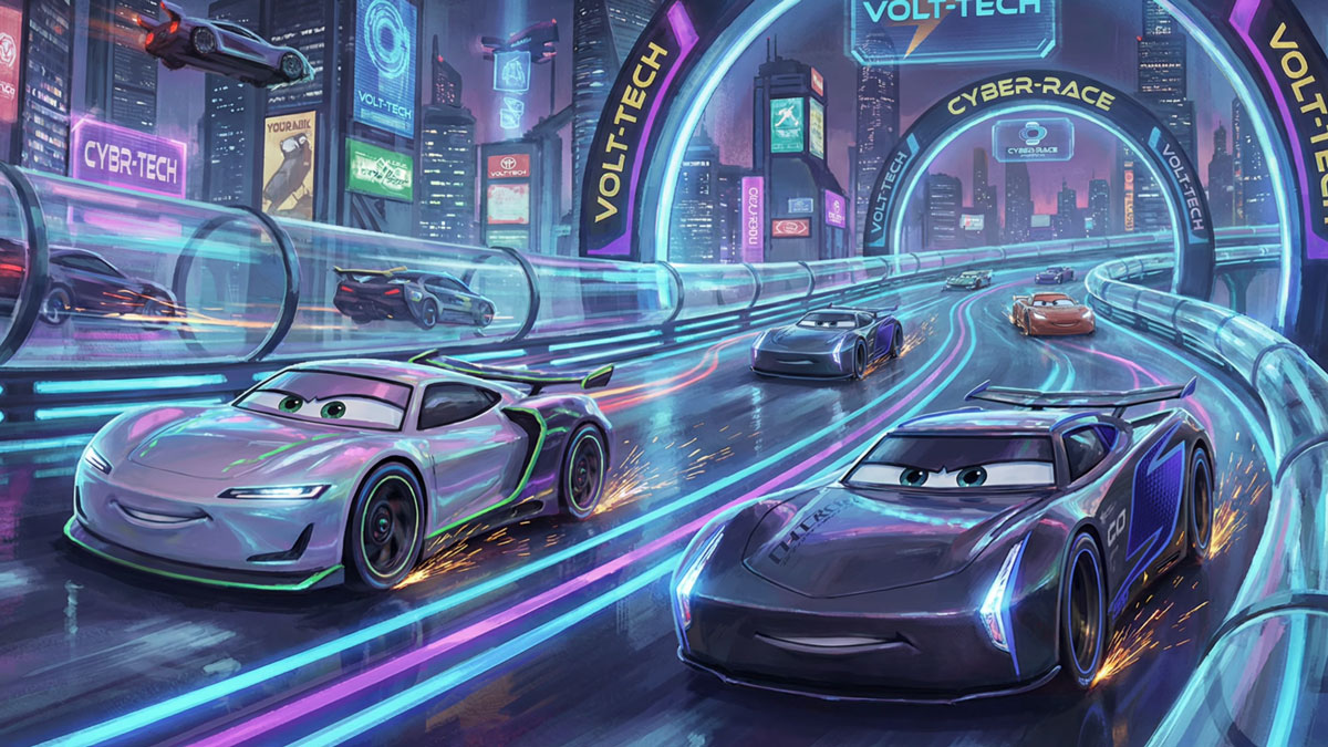 انیمیشن ماشینها 4