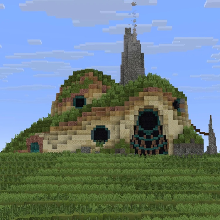 شما میتوانید این خانه را در ماینکرفت سوروایول هم بسازید!