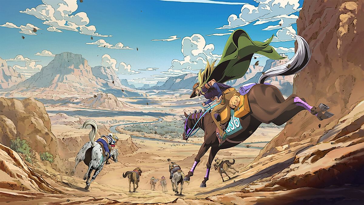 انیمه JoJo’s Bizarre Adventure: Steel Ball Run