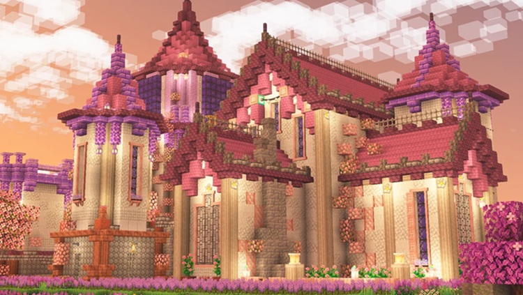 این قصر ساخته شده در ماینکرفت شما را به دنیاهای دیزنی خواهد برد!