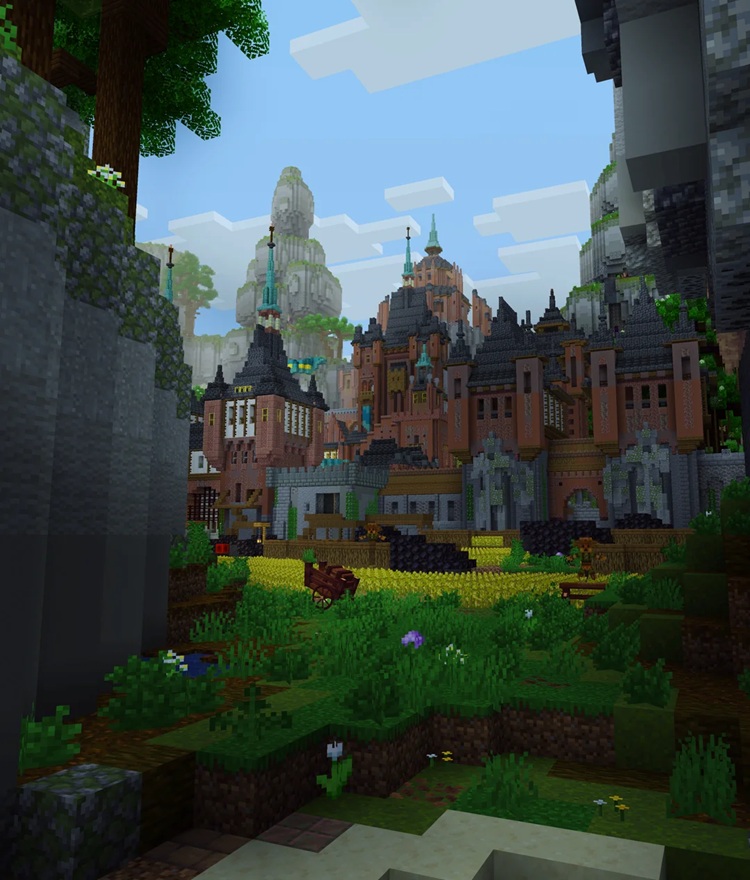 این بیس ماینکرفت آرامش خاصی دارد!