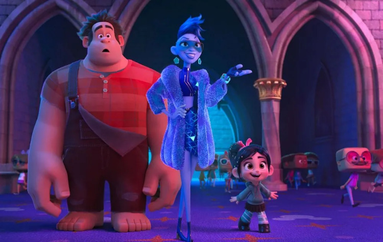 رالف و ونلوپی وارد دنیای گسترده اینترنت میشوند تا بازی شوگر راش را نجات دهند