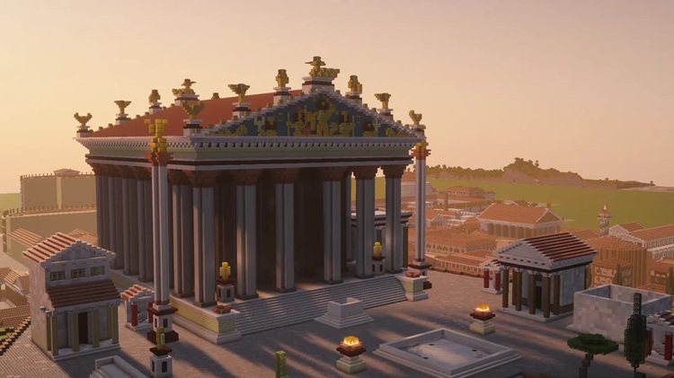 زیبایی یکی از مهمترین اصلهای این سازه ماینکرفت است!