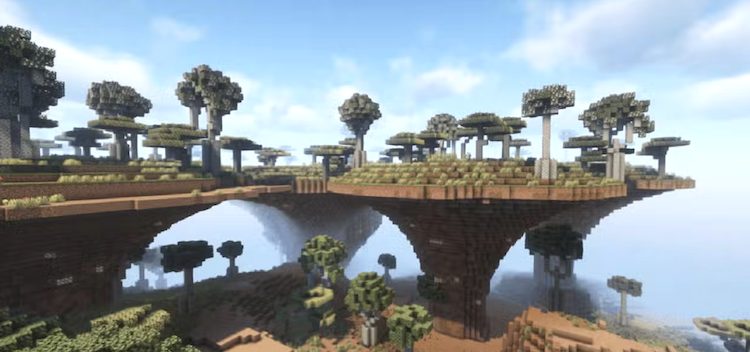 ماد Oh The Biomes We've Gone