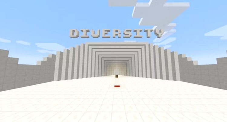نقشه Diversity در بازی ماینکرفت