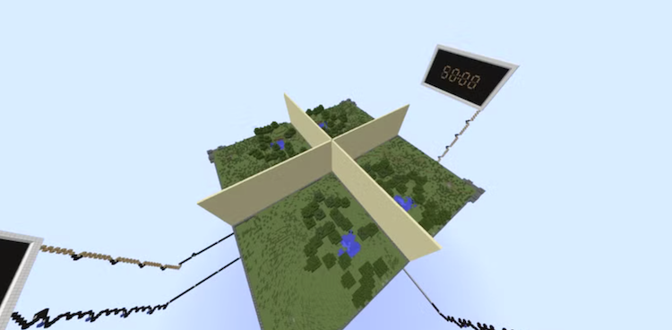 نقشه دیوارها در ماینکرفت بازیهای تیمی را احیا میکند.