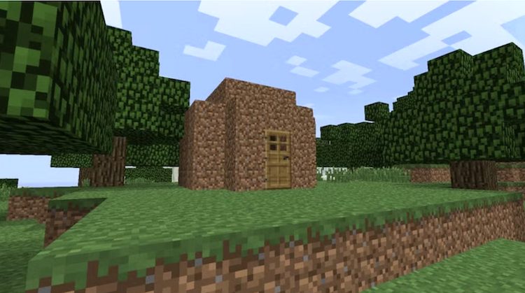 ساخت اولین خانه در دنیای ماینکرفت