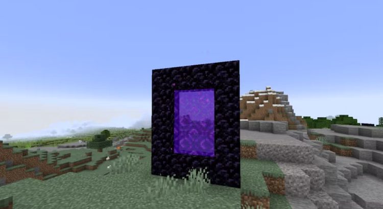 پرتال ندر در بازی ماینکرفت