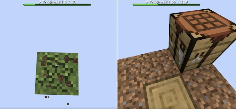 میتوان وانبلاک را در بازی ماینکرفت بصورت بینهایت استخراج کرد تا بلاکهای جدید بدست آورد.