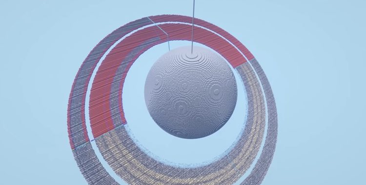 ساخت سیاره زحل در بازی ماینکرفت