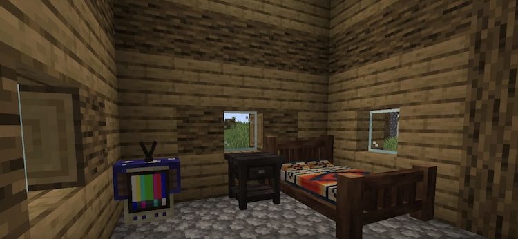 ماد Cluttered ماینکرفت آیتمهای کاربردی مبلمان و بلوکهایی را اضافه میکند که هدفی را دنبال میکنند.