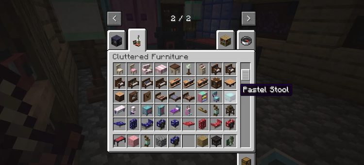ماد Cluttered ماینکرفت مجموعهای از آیتمها و بلوکهای جدید را به دنیای بازی اضافه میکند.
