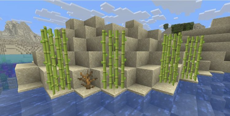 استفاده از نیشکر برای تهیه کاغذ مورد نیاز در ساخت نیم تگ در ماینکرفت