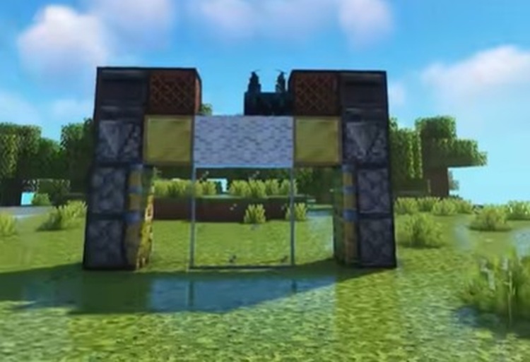 این درب خودش متوجه حضور بازیکنان ماینکرفت میشود!