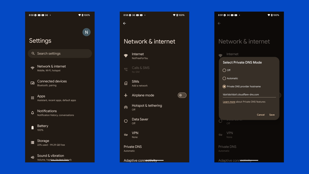 دی ان اس سامسونگ