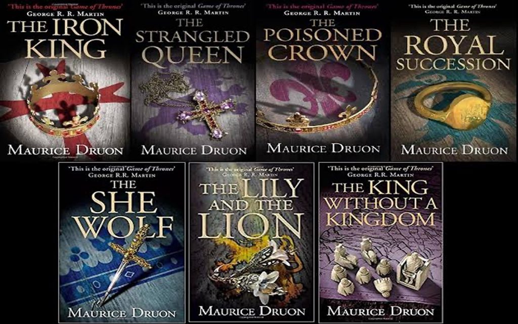 The Accursed Kings Series by Maurice Druon