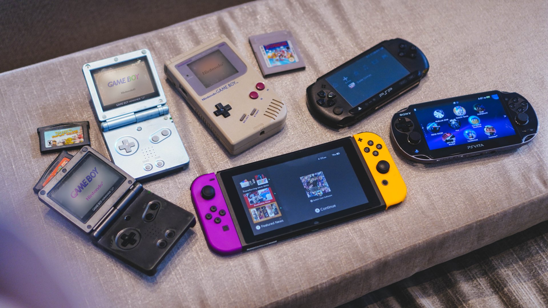 معرفی 5 تا از بهترین کنسولهای دستی تاریخ بازیهای ویدیویی