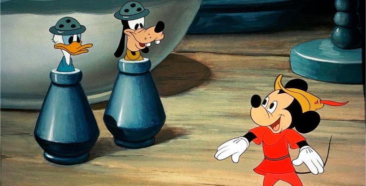 نمونهای از تولیدات دیزنی در دوران سخت پس از جنگ جهانی دوم.