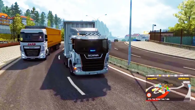 بازی کامیونی Lorry Truck Simulator