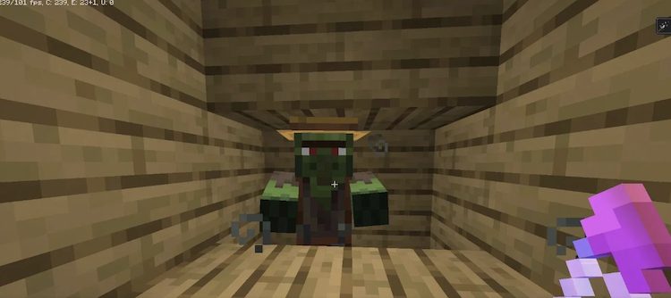 جادوگران یا همان ویچها در ماینکرفت میتوانند برای درمان ویلیجرهای زامبی استفاده شوند.