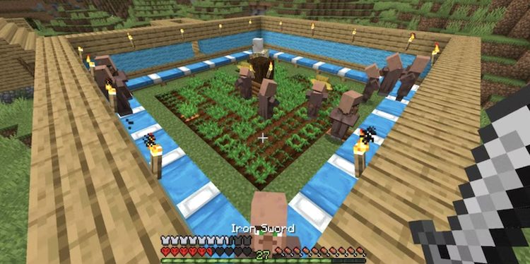 فارم ویلیجر در بازی ماینکرفت