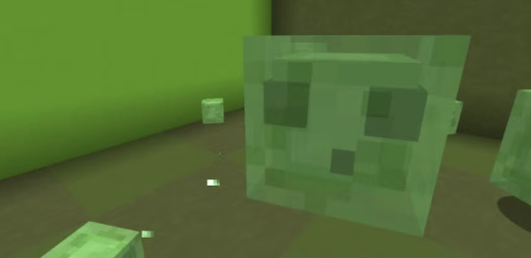 اسلایمها در بازی ماینکرفت