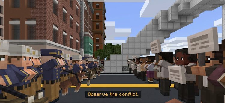 گیمرها میتوانند در این افزونه، حرکات تاریخی را مشاهده و در آنها شرکت کنند.