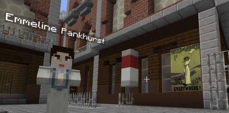 املین که به واسطه بسته الحاقی Civil Rights به بازی ماینکرفت اضافه شده است.