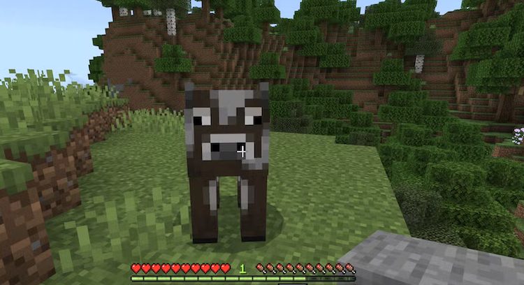 گاو در بازی ماینکرفت