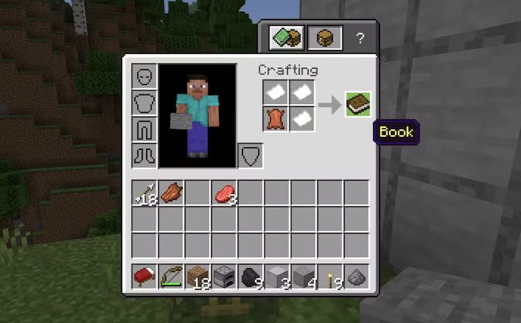 نحوه ساخت کتاب در بازی ماینکرفت