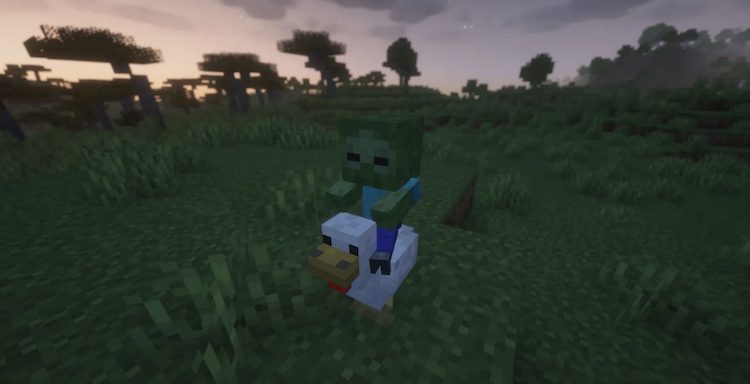 بیبی مابهای دشمن هم باید تکسچر و مدل آن در بازی ماینکرفت عوض شود.