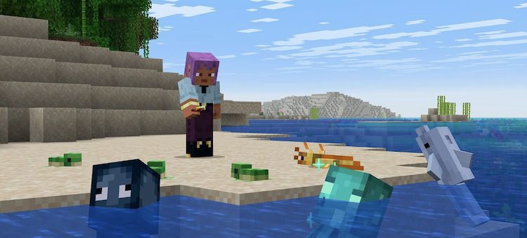 گیم دراپ ماینکرفت در بهار، طرحهای جدید از مابهای حیوانات کوچک را به ارمغان میآورد.