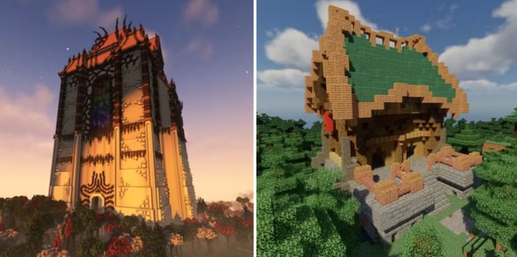 ماد When Dungeons Arise برای بازی ماینکرفت سازههای مختلفی را به بازی شما اضافه میکند.